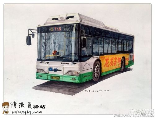 武汉公交车原来这么美 大学生手绘公交车获点赞