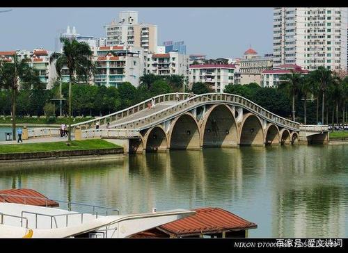 壮美广西南湖公园景色美