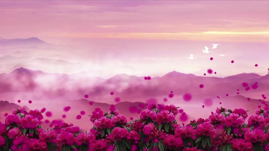 唱支山歌给党听民歌晚会背景_1920x1080_高清视频素材下载(编号