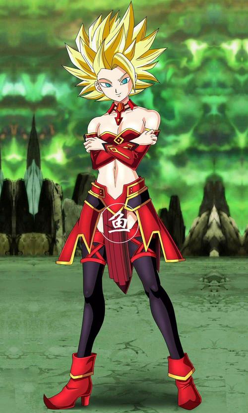 龙珠30位女赛亚人卡莉芙拉的不同形象超蓝胸肌太霸气