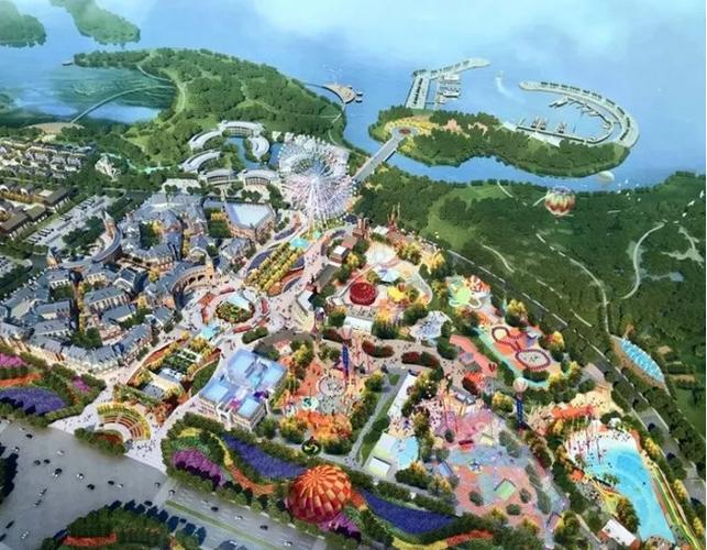 蓝光花田国际度假区效果图