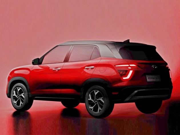 现代ix25将迎来改款creta预告图曝光