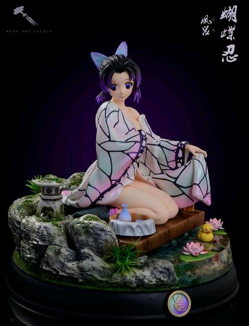 《鬼灭之刃》蝴蝶忍手办,画风可以称得上是绝对符合