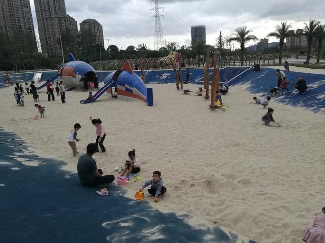 中央绿轴,三垟湿地儿童乐园