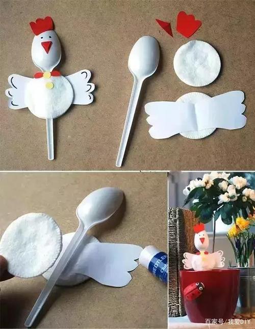10款一次性勺子手工改造,大人小孩都可以用上,这样利用有意思