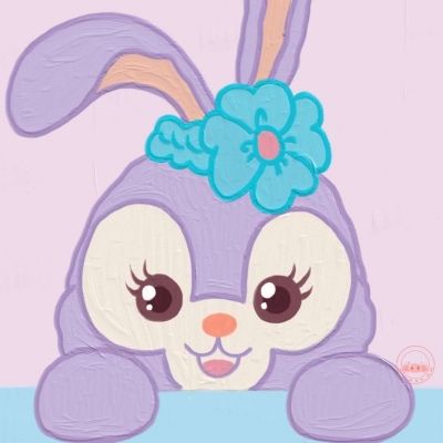 软锦.迪士尼卡通手绘头像 星黛露