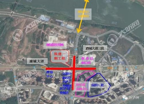 泸州沱江五桥一期工程平层通车,市民直呼找不到!