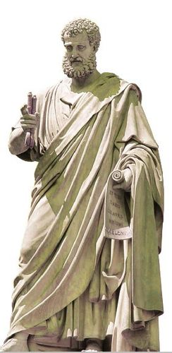 这个石膏像是谁?