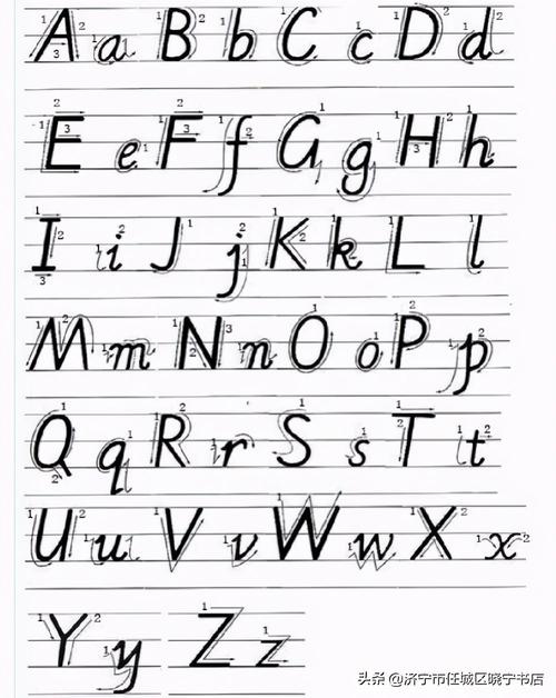 大写字母表 26个(24个字母表的大小写)