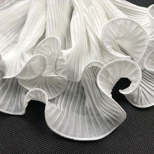 百褶花边辅料立体