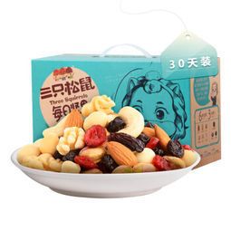 18日0点: 三只松鼠 每日坚果 30袋装 750g/盒 *2件