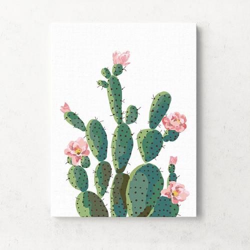 casefan 帆布墙艺术热带仙人掌无框艺术装饰 24.13 厘米 x 29.