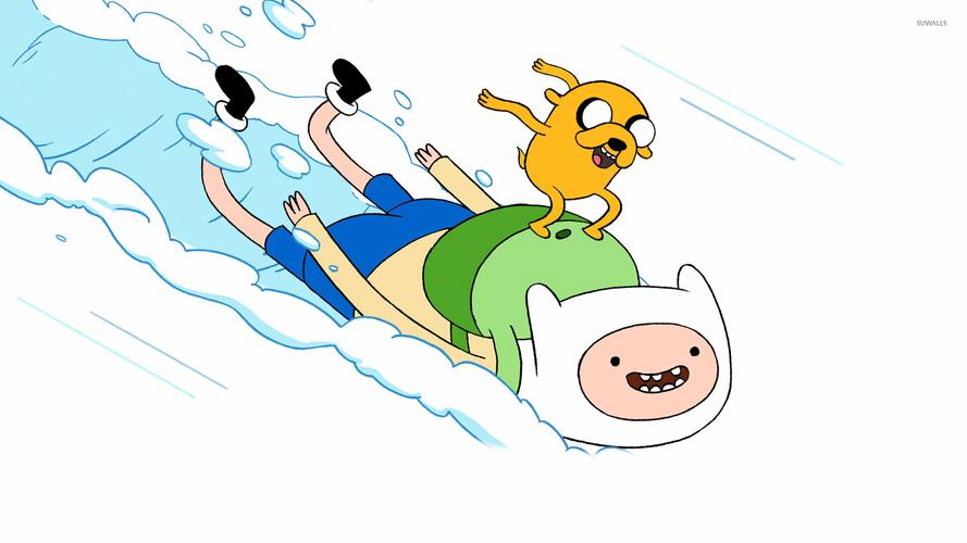 finn and jake - adventure time [2] wallpaper