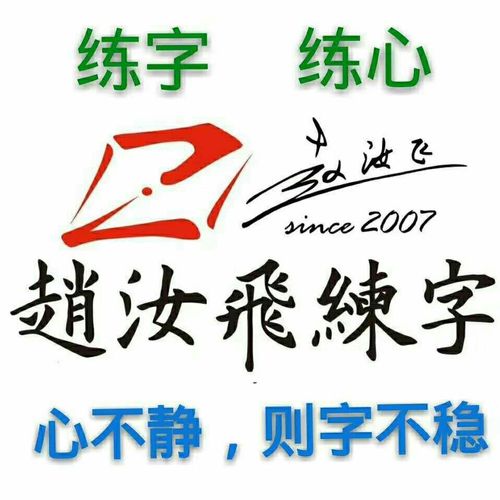 良心教好字 品质赵汝飞   我们教的是练字方法,不是临摹字帖 用效果
