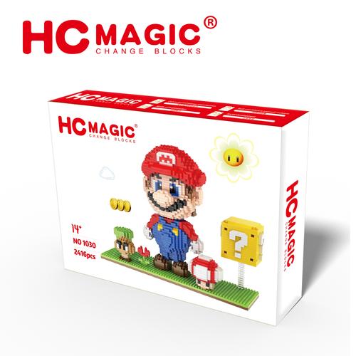 超大 马里奥 diy中小颗粒积木益智 拼装 儿童玩具 玛丽 嬉仔