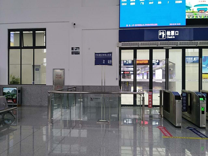 一台云·传媒 重庆江油北高铁站案例展示