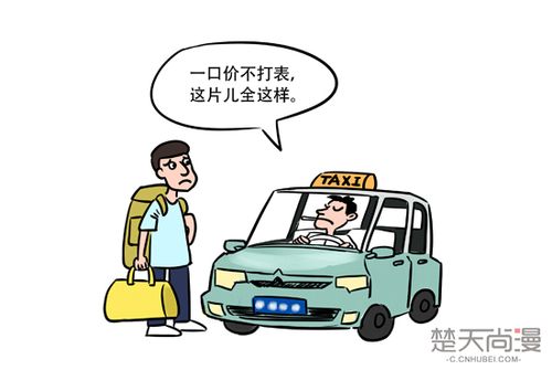 漫画:出租车营运不规范