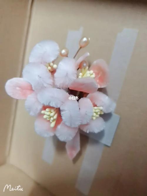 超级温柔的绒花_绒花_手工制作_冬天去哪玩_手工_兴趣