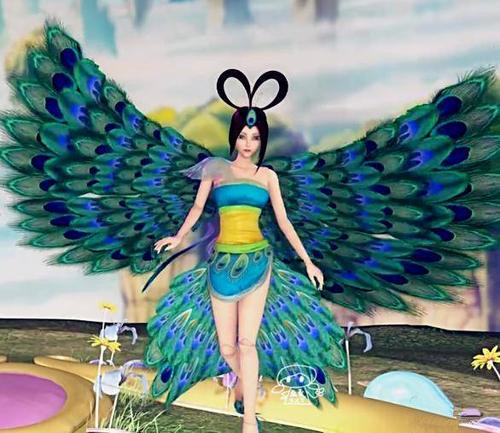 叶罗丽仙境女王宫殿中的这个细节,似乎也在暗示孔雀的真实身份