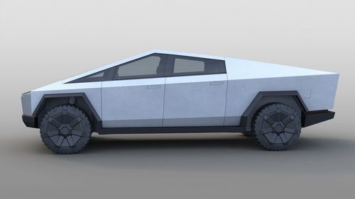 特斯拉cybertruck纯电动皮卡颠覆了常人的想象