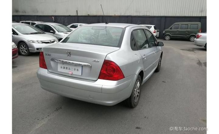 【天津二手标致307】2.30万 银灰色 三厢 1.