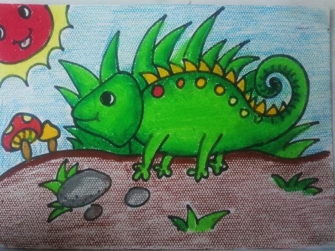 湘美版美术一年级下册《变色龙》预习导案