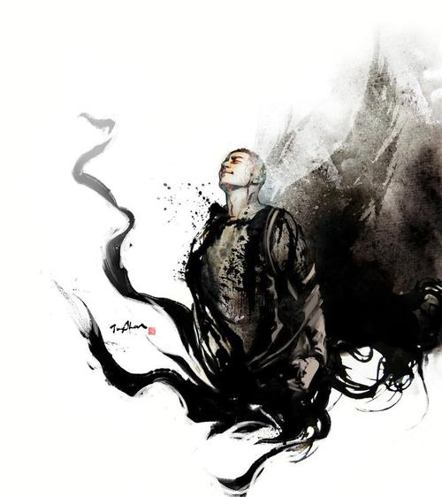 rolachang水墨风格插画3