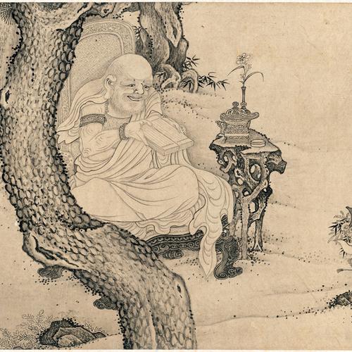 十六李公麟30x833复制高清原作宣纸