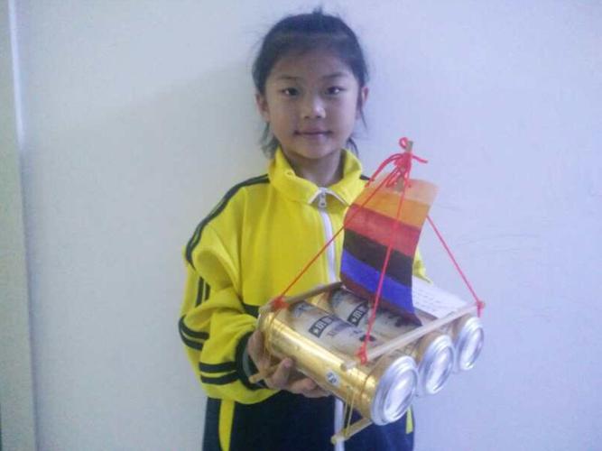 心灵手巧,创意无限--包头蒙校一年六班手工劳技作品展览!