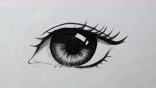 教你画超简单眼睛,一看就会
