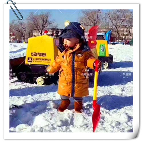 雪地坦克车 儿童推雪车 人工造雪机 戏雪设备