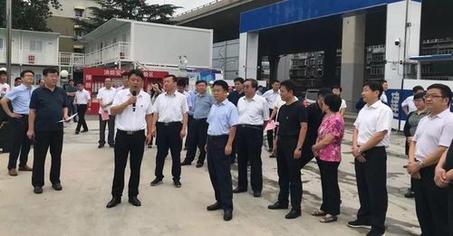 济南市天桥区区委书记刘程华到东海花园项目调研指导