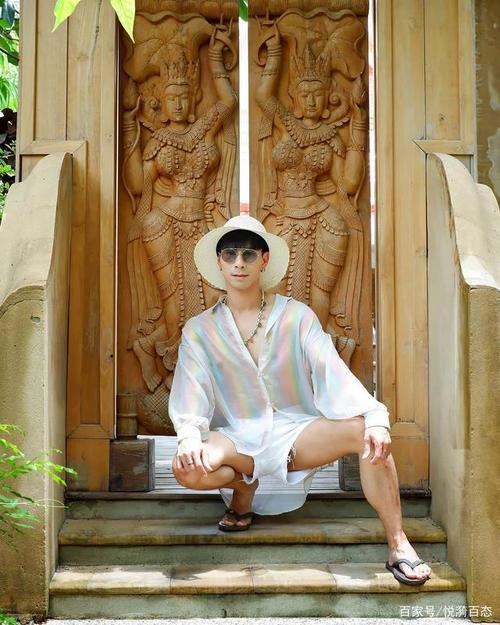 时尚有范有气场,一身精致的肌肉,更是让这个男模魅力无限