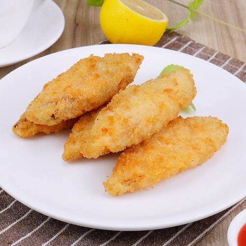 亚洲渔港深海鳕鱼排310g10枚香炸酥脆鳕鱼排油炸半成品餐厅点心