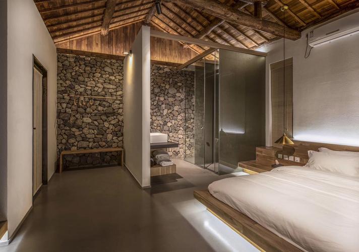 北京山野乡间的野奢精品度假酒店室内照明