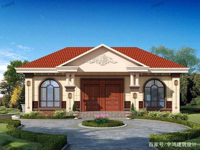 造价10万以内平房设计户型图