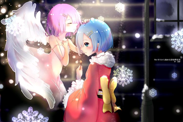 p站壁纸re0优质壁纸分享6雷姆艾米莉亚拉姆