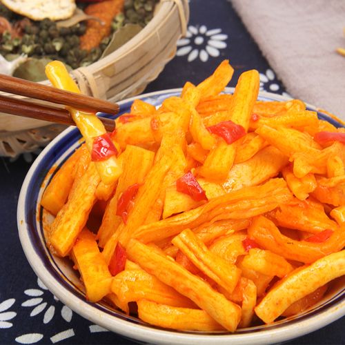 荆缘爽口红油萝卜条整箱十斤香辣萝卜干农家自制小咸菜下饭菜酱菜