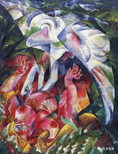 西方艺术史:德国表现主义新客观派反战题材的油画家 奥托·迪克斯