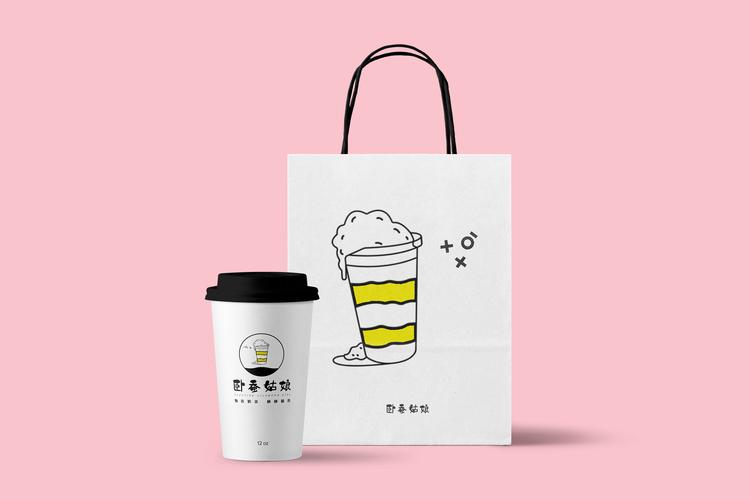 【卧蚕姑娘】奶茶店设计