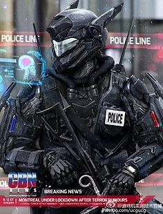 科幻未来机器人