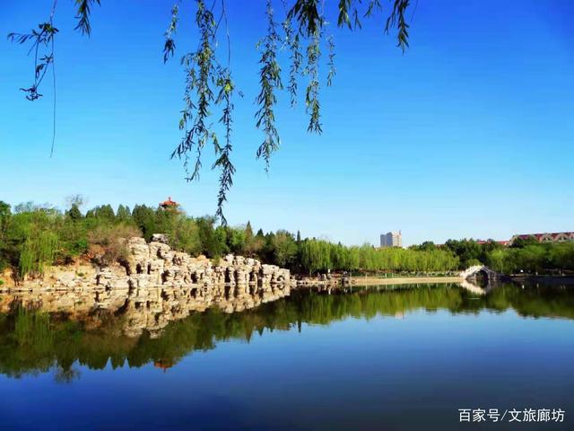 文化公园廊坊市文化公园总占地660亩为