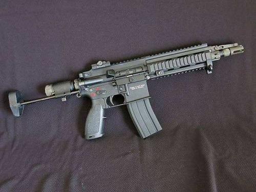 彩虹六号游戏枪械科普hk416c