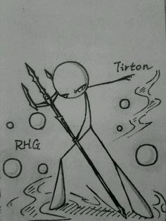 火柴人孙悟空简笔画