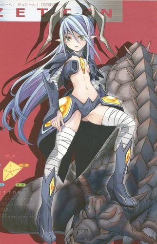 系列中登场的怪兽与宇宙人拟人娘化的企划