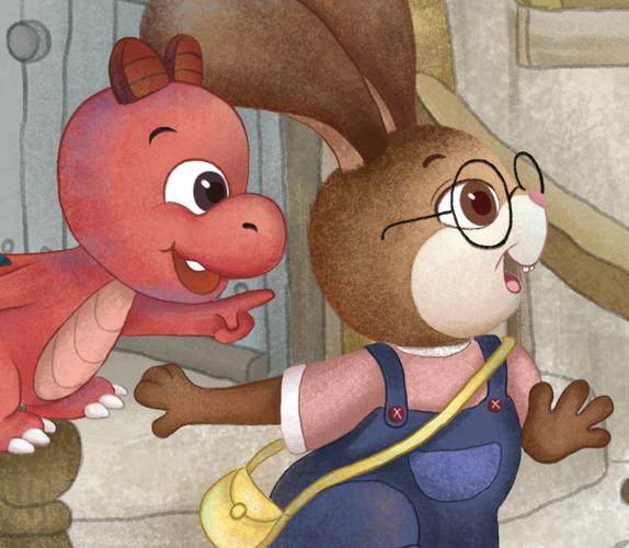 可爱的小兔子一家|插画|绘本|坤坤插画 - 原创作品