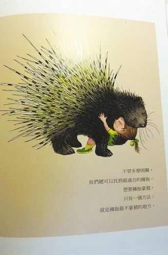 拥抱,温暖… 你,就是一个刺猬,我也拥抱你
