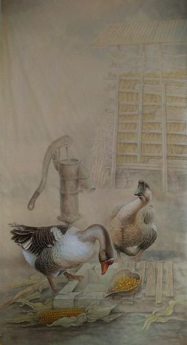 2019届陈松岩工笔画初级长期授课群已经开课了!