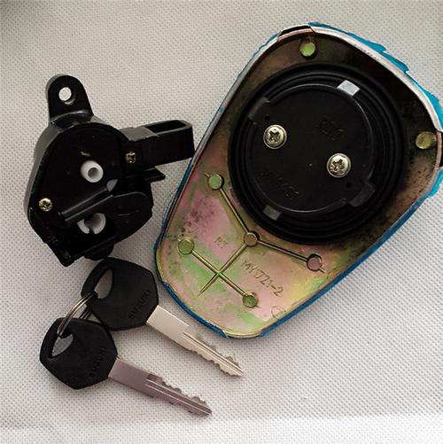 油箱盖坐垫锁全车锁 2f 2a en125 电门锁 2 en125 适用摩托车配件套锁