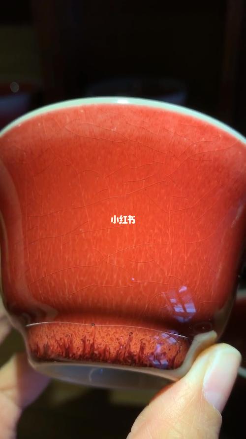 郎红釉的开片_瓷器_兴趣爱好_兴趣爱好其他